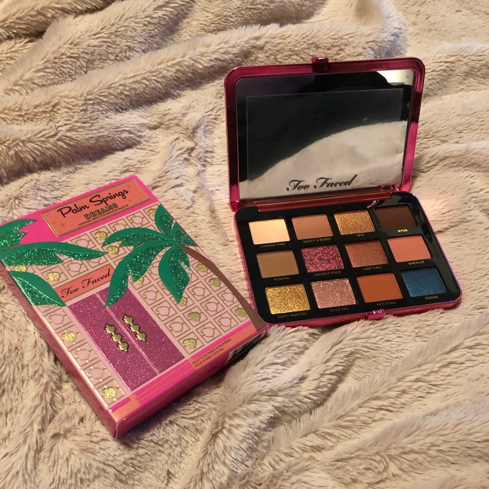 NIB Too Faced Palm Spring Dreams Eyeshadow Pallete